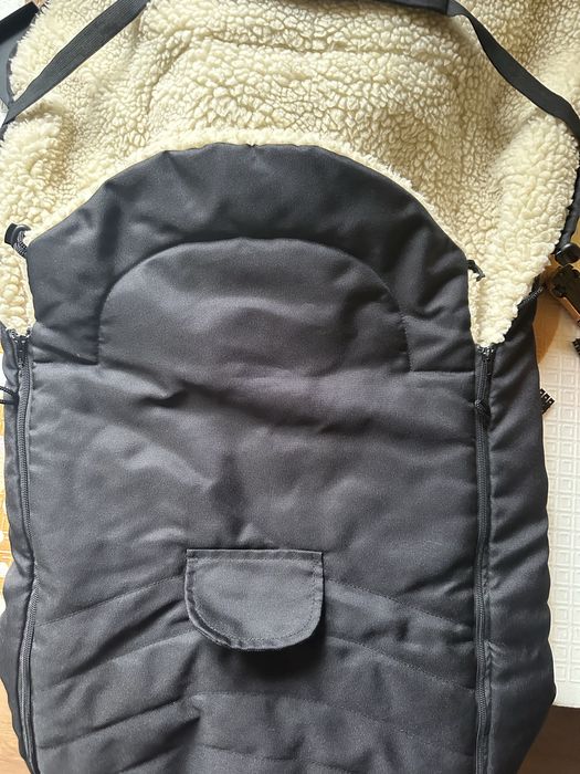 Конверт з овчини в колиску