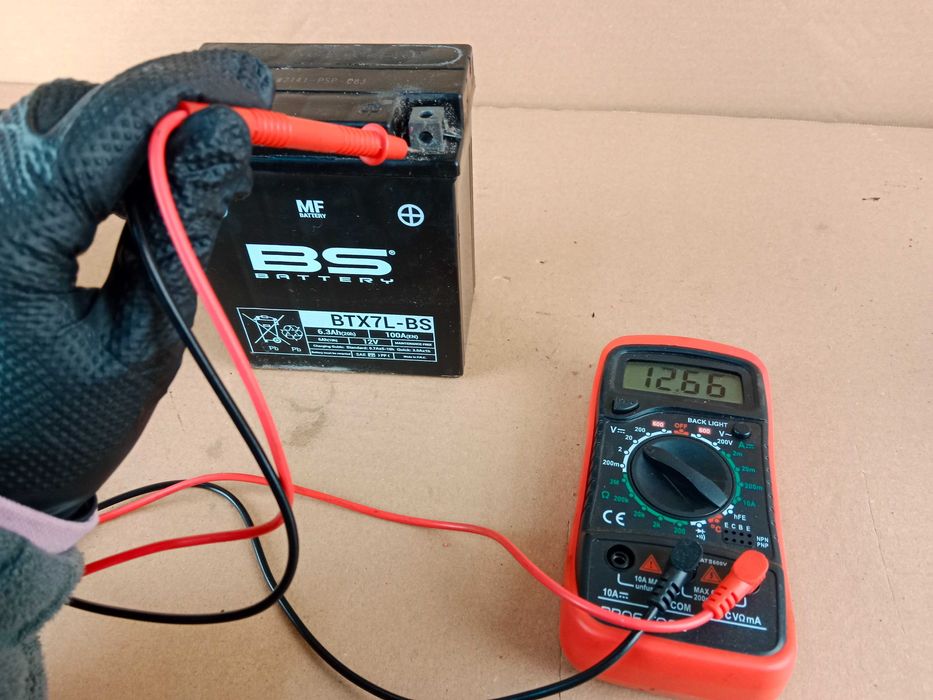 Akumulator Motocyklowy MF Battery BS BT X7L-BS 6.3Ah (20h) 100A (EN)