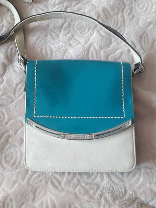 Сумка, біла, клатч