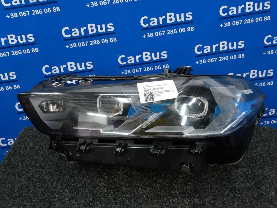 Ліва фара передня BMW X5 G05 LCI X6 G06 Adaptive LED 63115A783B3 оригінал разборка шрот | левая фара передняя БМВ Х5 G05 авторозбірка / 24-2261-018748