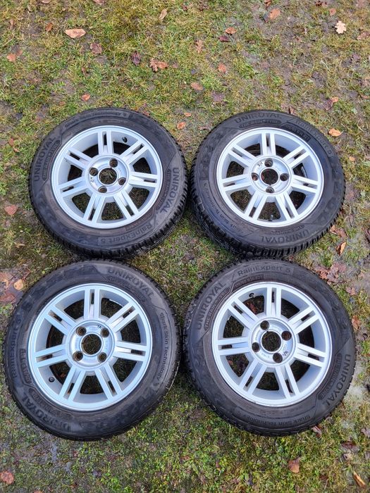 Alufelgi 14 + opony letnie Uniroyal RainExpert 5 Ford komplet jak nowe