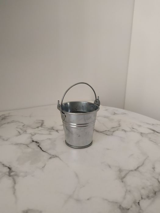 Mini wiaderko do ozdoby