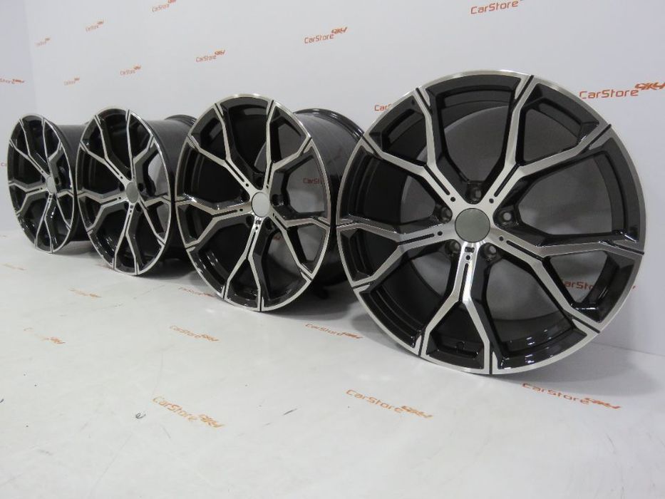 Jantes Look Bmw Style 741M 20 x 9 et35 + 10.5 et 40 5x120 Dark Gunmeta