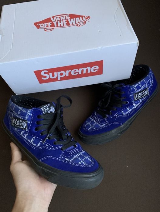 Vans Supreme x Half Cab