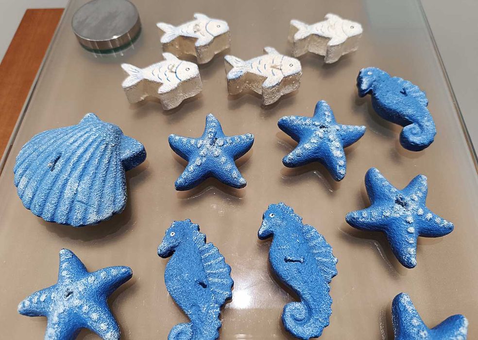 14 Velas de Cera de Decoração Marítima - Peças Únicas para Surpreender