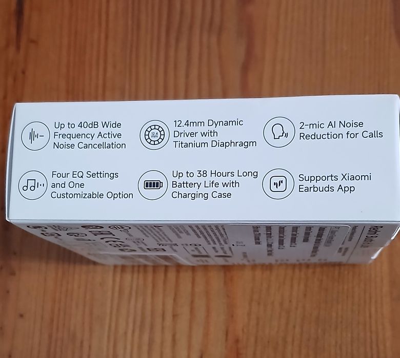 Xiaomi Redmi Buds 6 Lite - Novos e selados