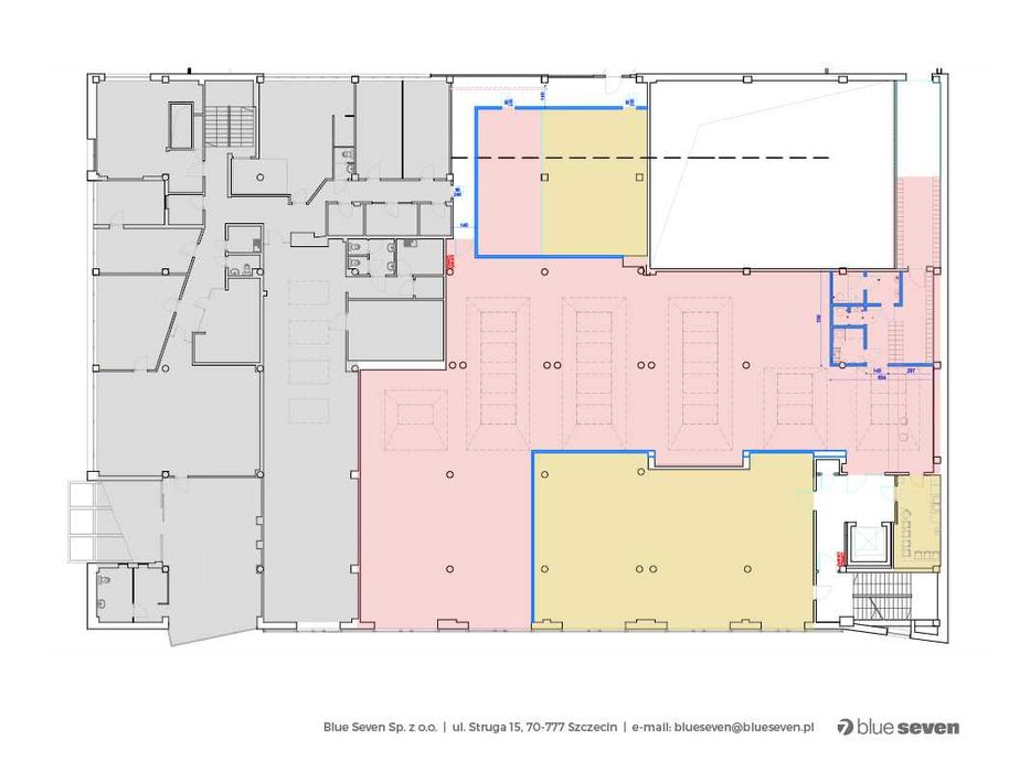Powierzchnia do wynajęcia na pierwszym  piętrze