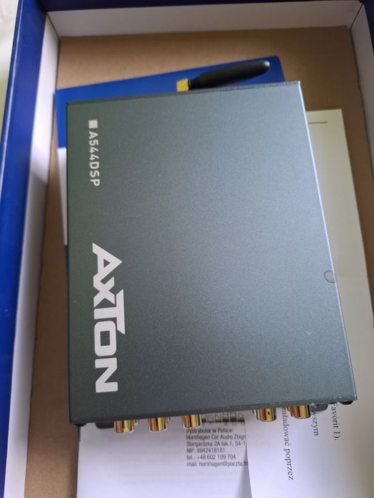Wzmacniacz  Axton a544 z procesorem dsp