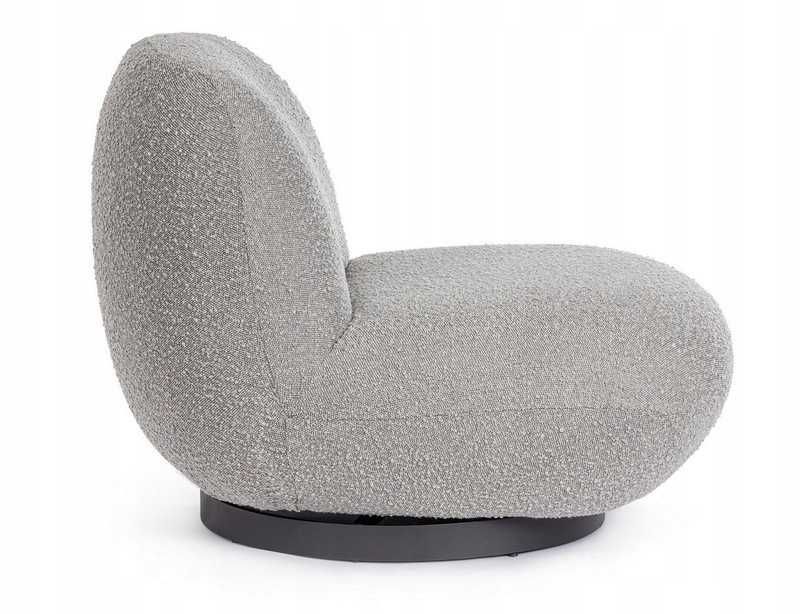 Designerski obrotowy fotel Margot 360° Boucle Bizzotto / Kolory