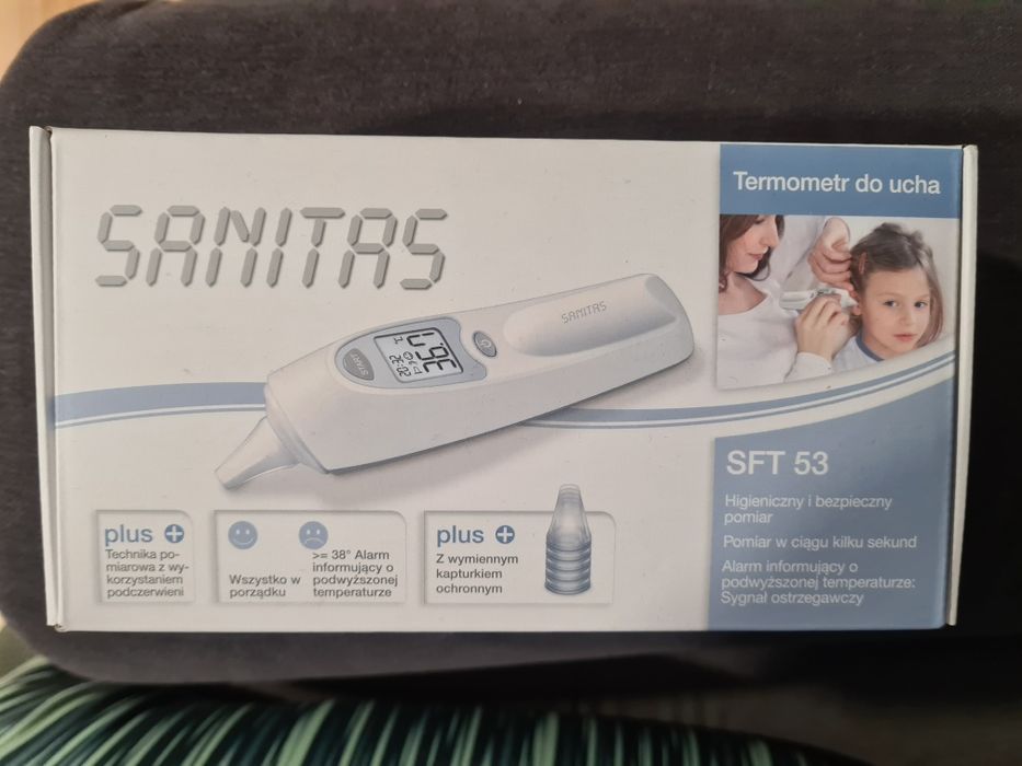 Termometr do ucha Sanitas NOWY