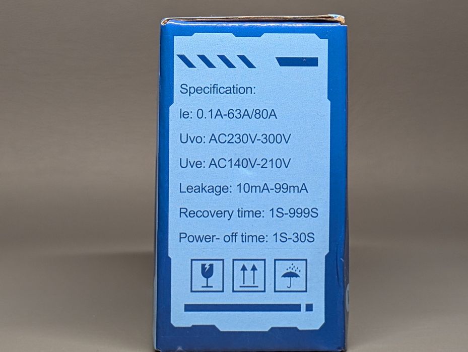 Реле напруги TOMZN 63A TOMPD-63SW WIFI Tuya фази напряжения трифазне