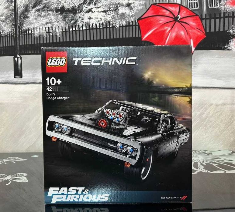 Конструктор LEGO Technic 42111 Dom's Dodge Charger