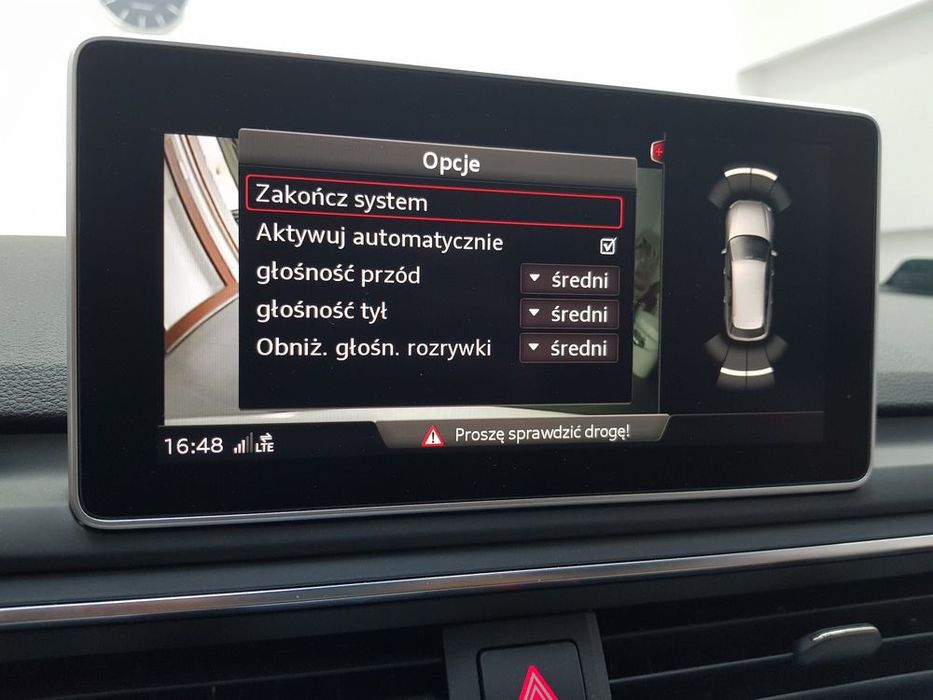 montaż czujników parkowania do samochodów audi