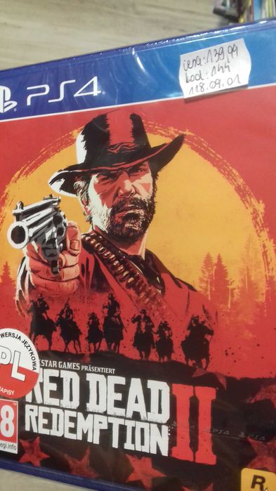 Red dead redemption ps4, sklep tychy, wymiana