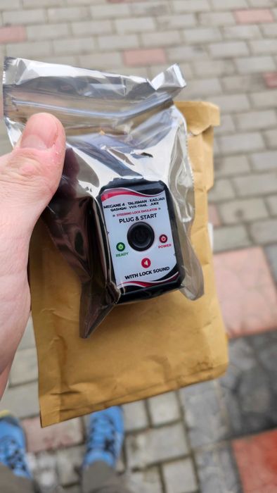 Емулятор escl блокиратора керма, блокировка керма nissan, renault