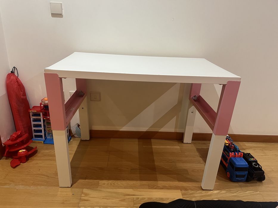 Mesa secretaria branca