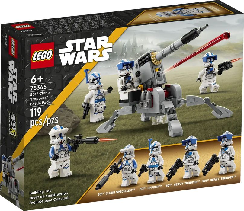 Lego - Pack de Combate Clone Troopers da 501ª. (75345)