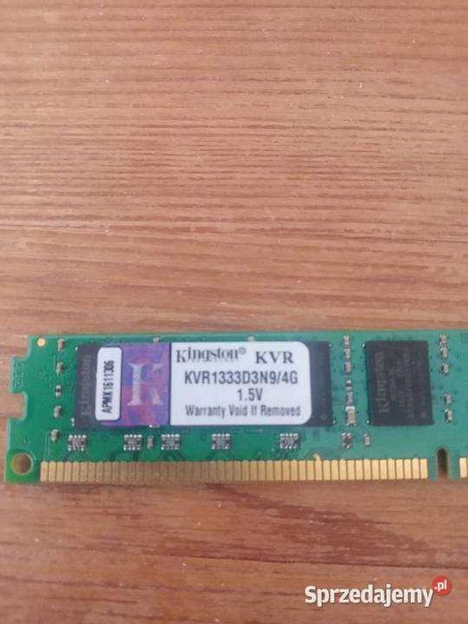 Pamięć ram Kingston 4GB DDR3