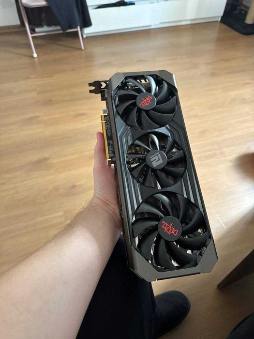 Продам відеокарту AMD RX 6800XT Power Color Red Devil 16gb