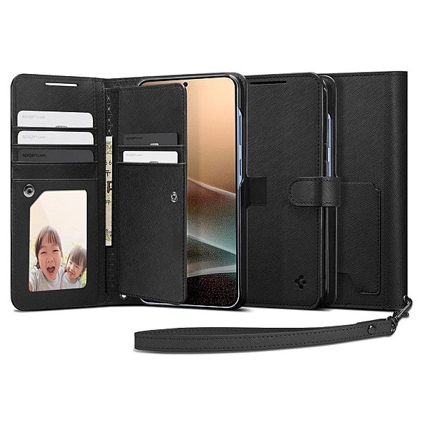 Spigen Wallet "S" Galaxy S25+ Plus Black