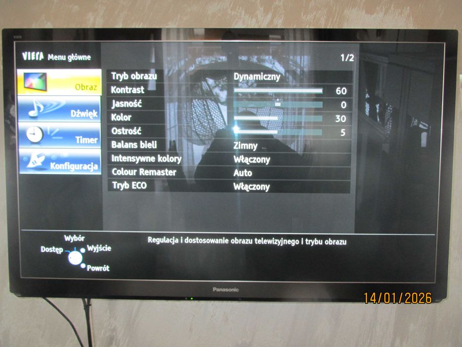 TV Panasonic 46cali plazma