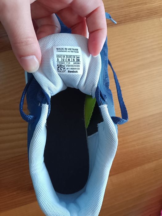 Buty Reebok workout 2.0 niebieskie r 40 26cm