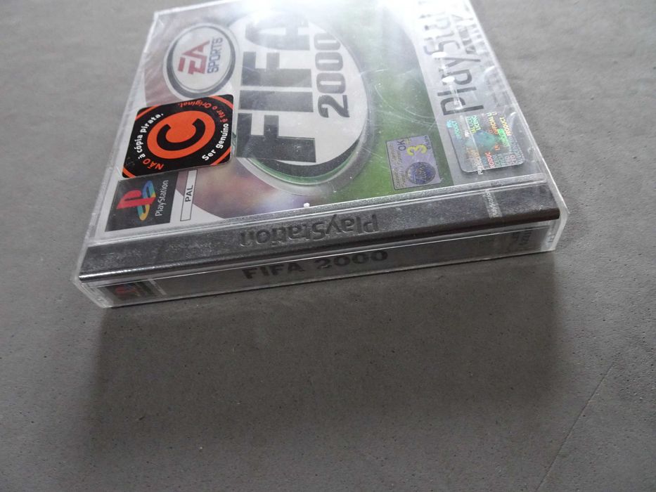 Jogo Playstation 1 - Fifa 2000 (selado) .