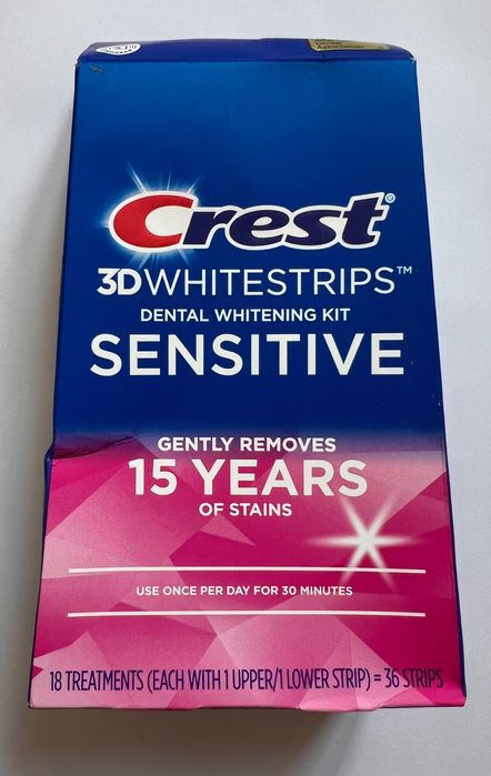 Paski Crest Sensitive oryginalne z USA