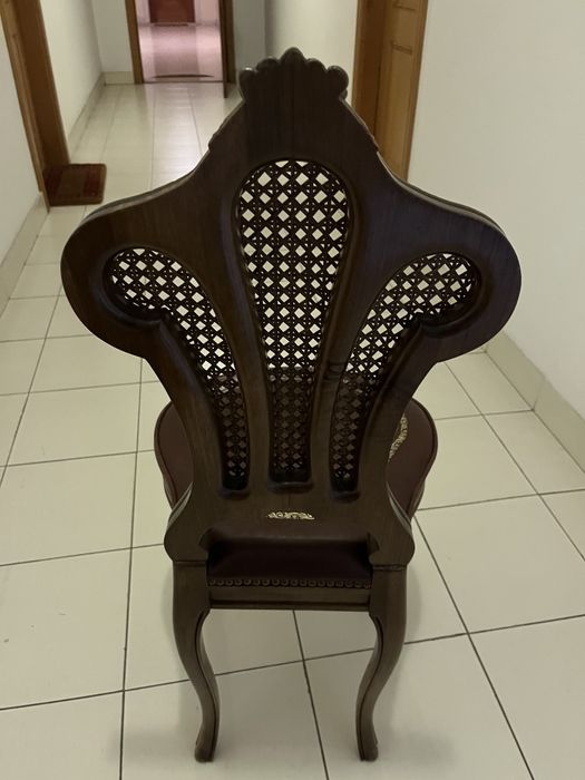 Cadeira apoio madeira