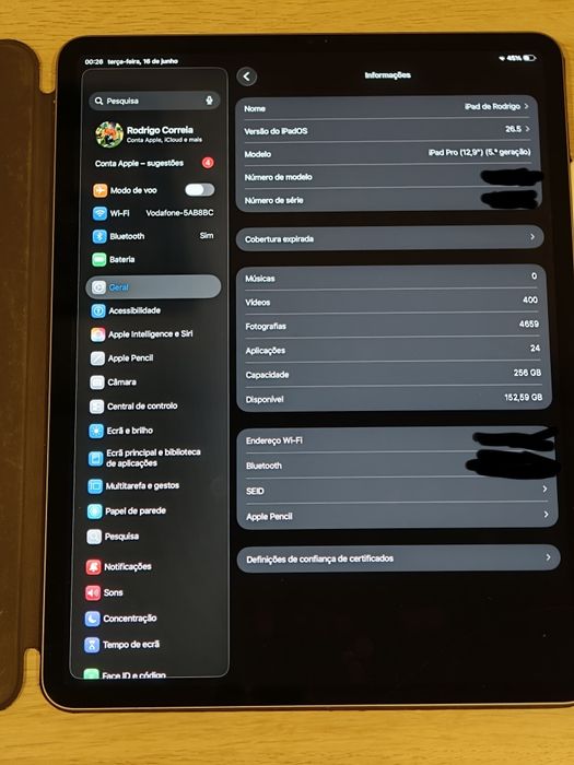 Ipad Pro 12.9 M1 256gb+ Magic keyboard