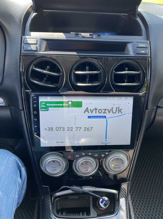 Магнитола MAZDA 6 Mazda 3 323 GPS Tesla Мазда 6 3 CarPlay Android 16