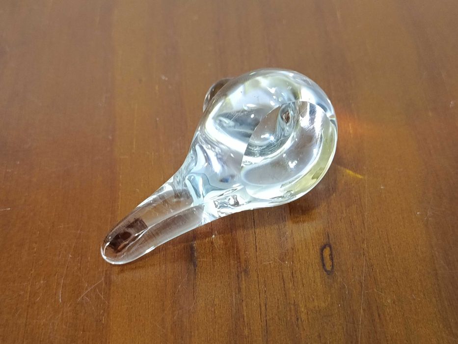 Pássaro Decorativo em Vidro