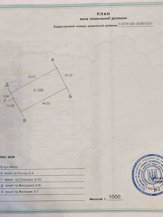 Земельный участок
