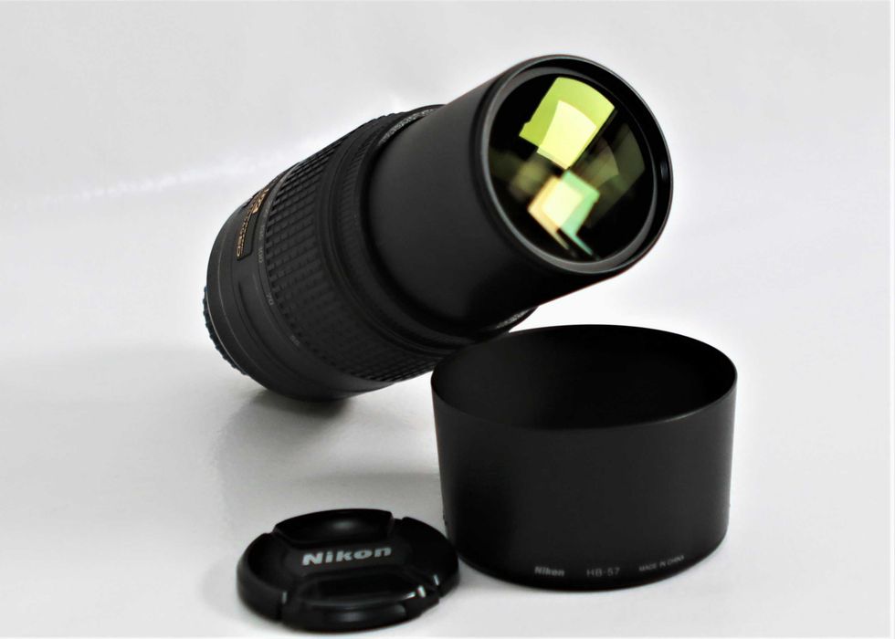 Lente Nikon AF-S 55-300mm DX ED G VR a funcionar na perfeição