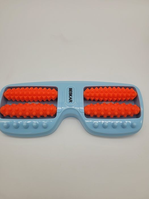 Masażer Do Stóp Dwurzędowy 4-Rolkowy BESKAR Roller Masaż