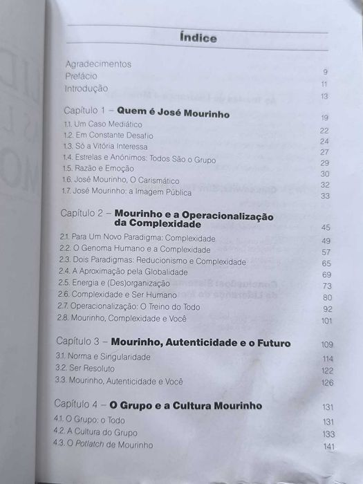 Liderança - As Lições de José Mourinho
Luís Lourenço Fernando Ilharco