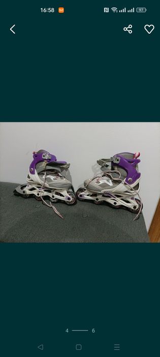 Vendo patins em linha em bom estado