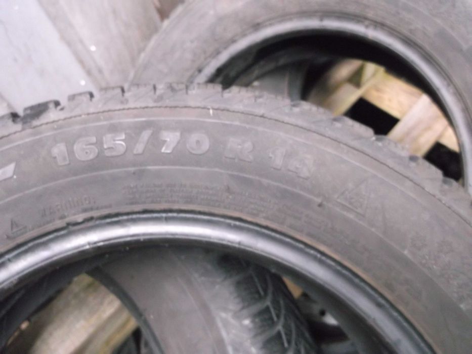 4x opony zimowe 165/70 R14 Michelin