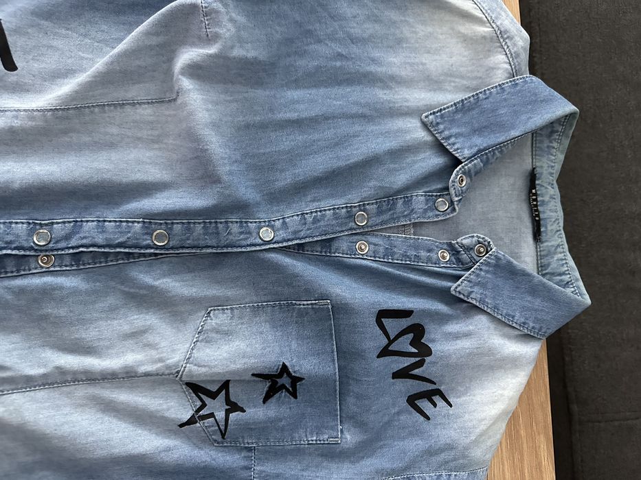 Bluza jeansowa damska