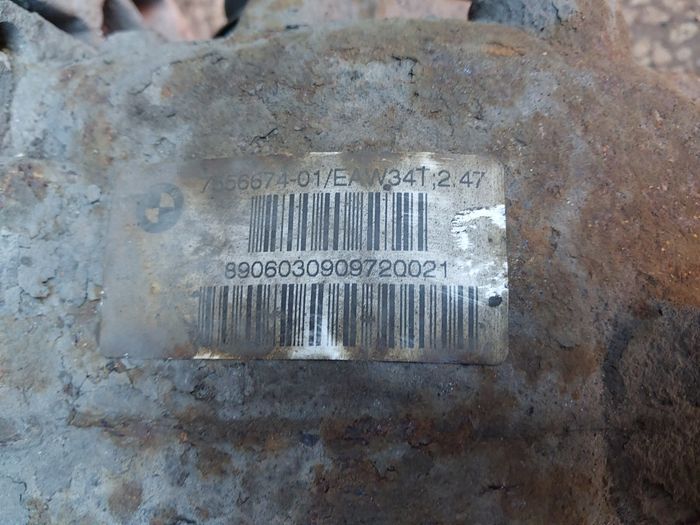 Dyfer dyferencjał tylny most bmw e 90 e 91 2.0d diesel 2.47 320