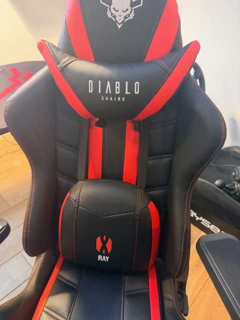 Diablo biurko i fotel do gamingu