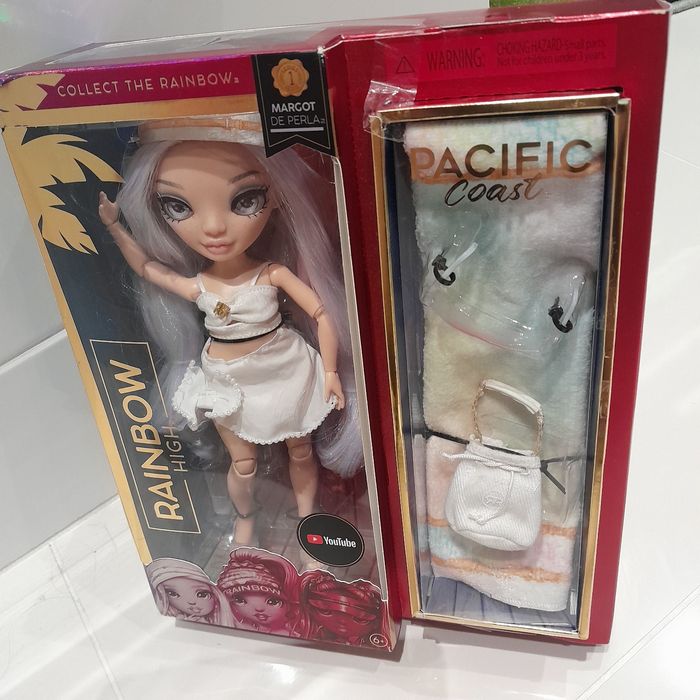 Lalka Rainbow high "Pacific Coast" Margot de Perla unikat