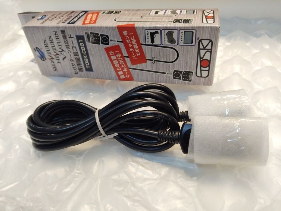Sega Saturn Official Cabo Extensão Novo