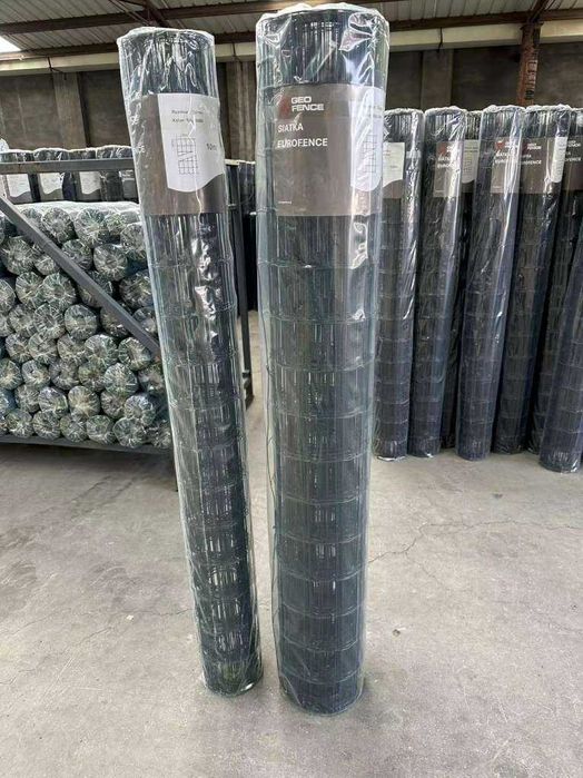 Siatka ogrodzeniowa h=150cm antracyt zielona oczko 100x75 zgrzewana