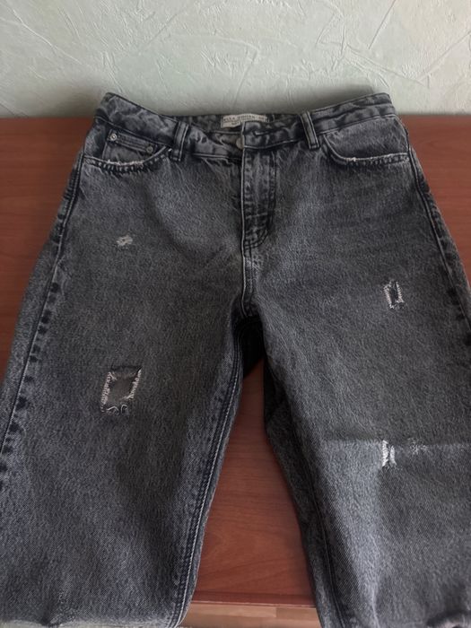 Продам сірі джинси мом!