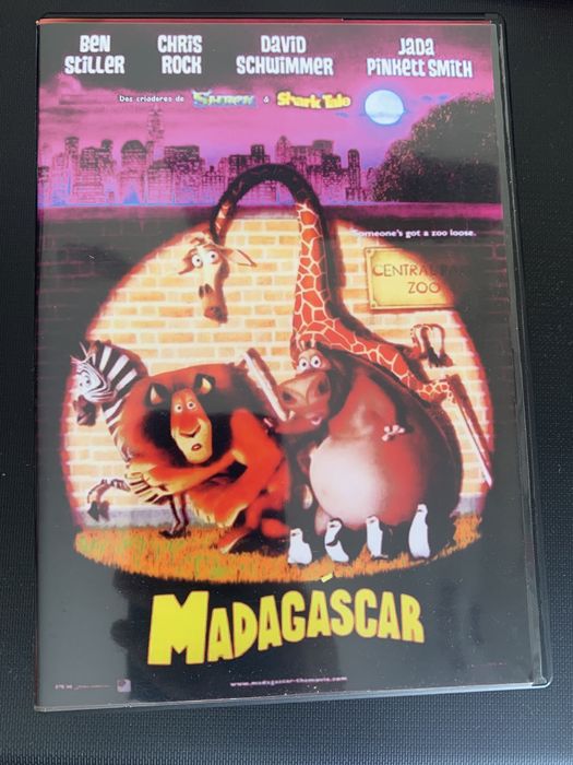 Dvds, Rei Leao, Madagascar e Spy kids