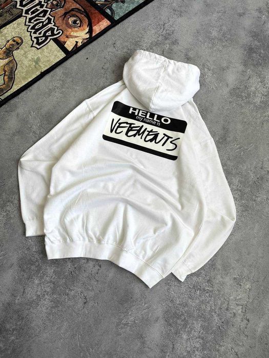 Оверсайз Худі Vetements | Кофта Ветмо (Ветементс)