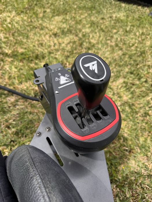 Sim Racing Setup - Playseat Evolution Alcantara + Thrustmaster T300 RS GT + TH8S Shifter (Fully Assembled, Ready to Play)
