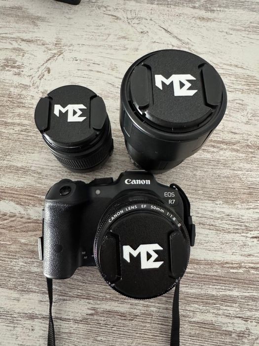 Tampa Lente/Objetiva Personalizada 52mm/58mm/62mm