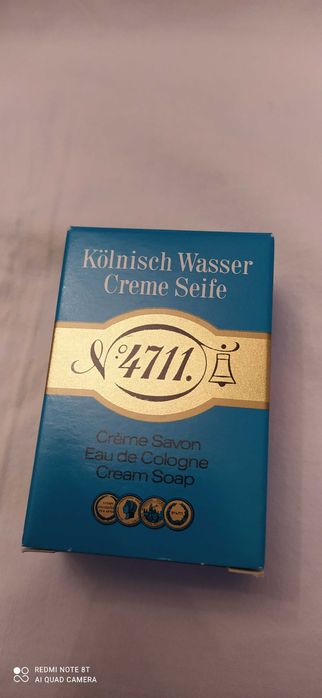 Na prezent 4711 oryginal echt kölnisch wasser 50ml + mydło 100g.